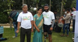 Parents of Martyr Maj Sandeep Unnikrishnan